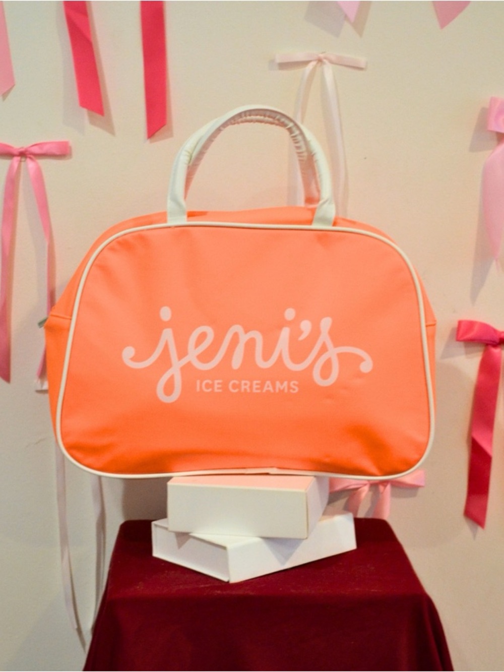 Jeni’s Splendid Ice Cream Traveler Bag in Orange